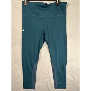 Under Armour Women's Teal Blue Activewear Leggings Pants NWT Size L Large